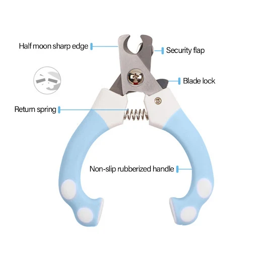 Cat Dog Grooming Nail Clippers Professional Pet Nail Clipper With Sickle Stainless Steel Dog Trimmer Claw Scissors Pet S