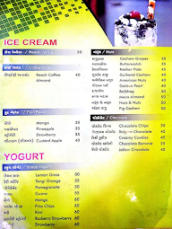 Chamunda The Lassi Shop menu 2