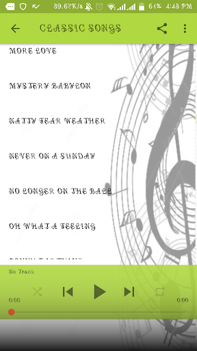 ERIC DONALDSON-100 SONGS  LYRICS