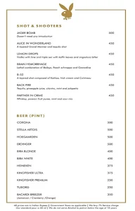 Playboy Club menu 6