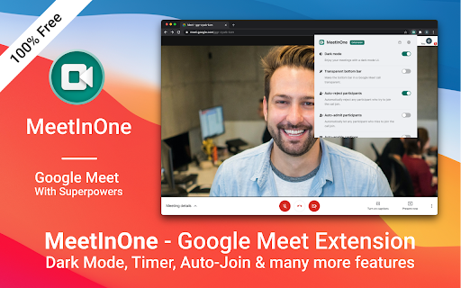 MeetInOne Extension for Google Meet