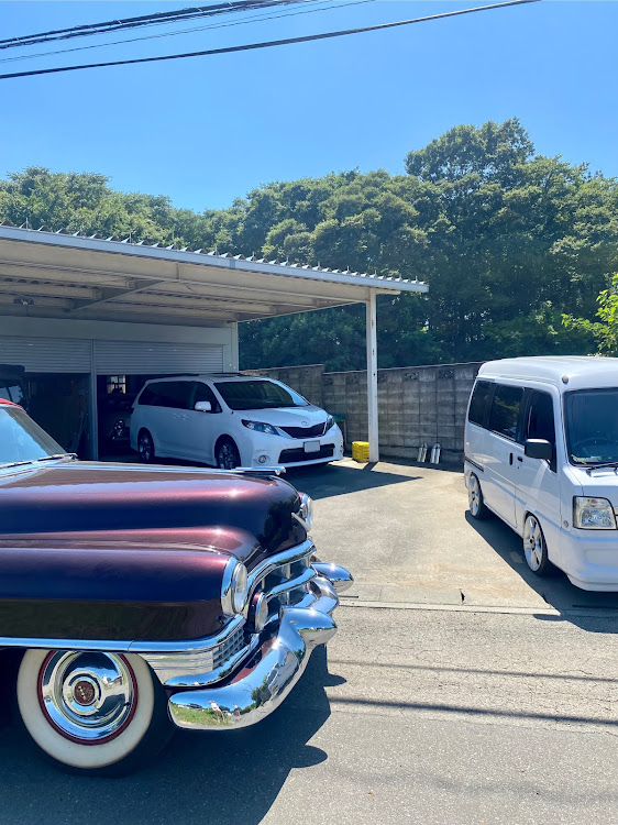 クーペデビルのキャデラック　クーペ✨・トヨタ　シエナ✨・車高短サンバー👍・バーベキュー！・プール遊びに関するカスタム事例の投稿画像1枚目