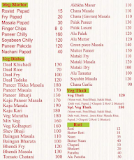 Hotel Raigad menu 4