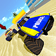 Monster Truck Chase Simulator Free Racing Game  Icon