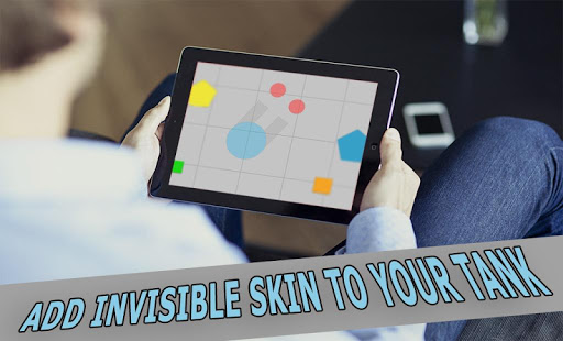Invisible skin for Diep.io
