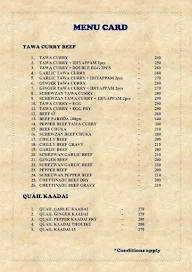 Chennai Beef Briyani menu 6