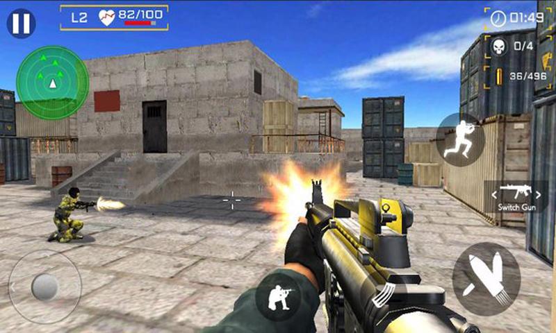 Скриншот Gunner FPS Shooter