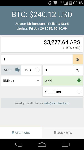 Bitcoin Calculator Conversor