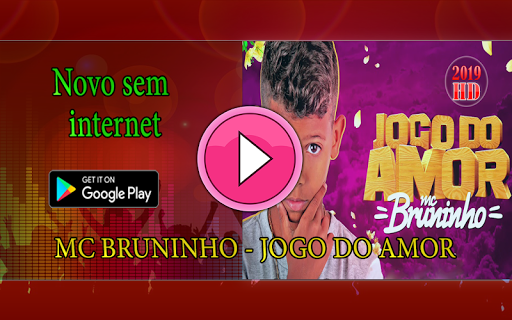 JOGO DO AMOR, MC Bruninho Letra da música APK (Android App