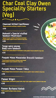 Mahesh Cook menu 7
