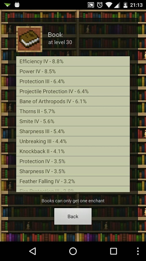 Enchanty Pro Minecraft EnCalc - Android Apps on Google Play