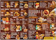 Papa Wraps-Shawarma And Roll Factory menu 6