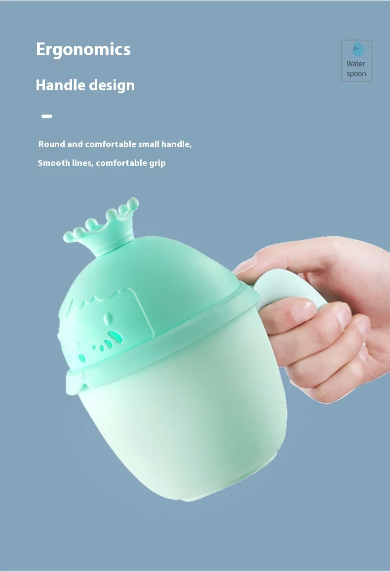 Title 3, Vaso para lavar la cabeza del bebé con forma de...