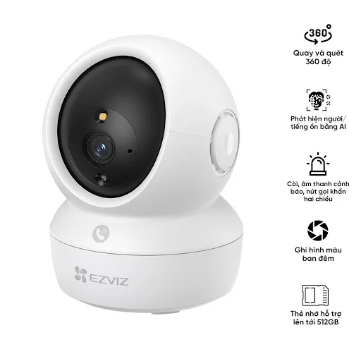 Thiết bị quan sát/Camera quan sát EZVIZ CS-H6C (PRO 1080P)