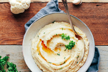 Celery Root &amp; Cauliflower Puree