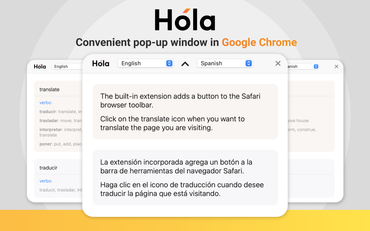 Hola Translator for Chrome Preview image 1