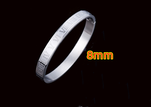 Silver 8mm
