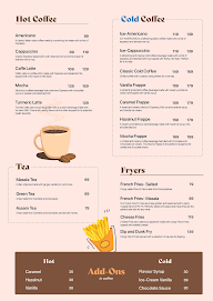 Halfbite Cafe menu 1