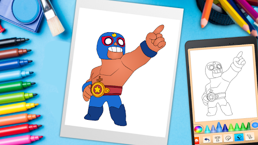 How to Draw Brawl Stars  Coloring for Brawl stars