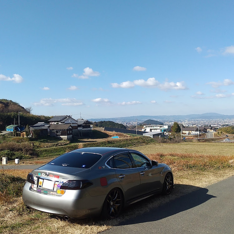 フーガの医療従事者にエールを❗️・奈良県桜井市・奈良盆地・耳成山、生駒山に関するカスタム事例の投稿画像12枚目