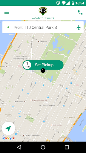 Screenshot Jupiter Car Service