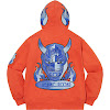 demon zip up hooded sweatshirt ss22