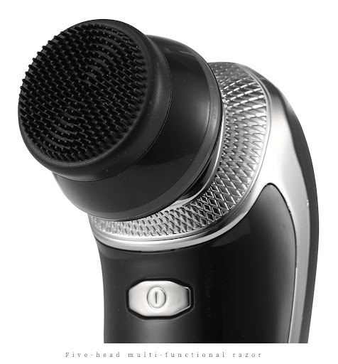 Title 2, Multifunctional electric razor for a precise an...