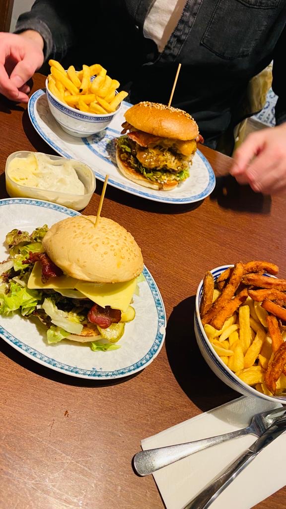 Glutenfree Burger & fries