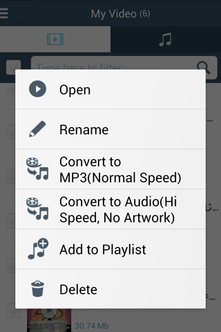 Video MP3 Converter: to Audio