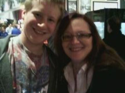 Kody and his wonderful, fabulous, totally awesome mom, Diane Schmidt