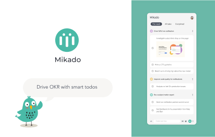 Mikado - Drive OKR with smart todos small promo image