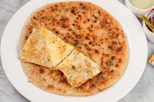 2 Malai Paneer Onion Paratha