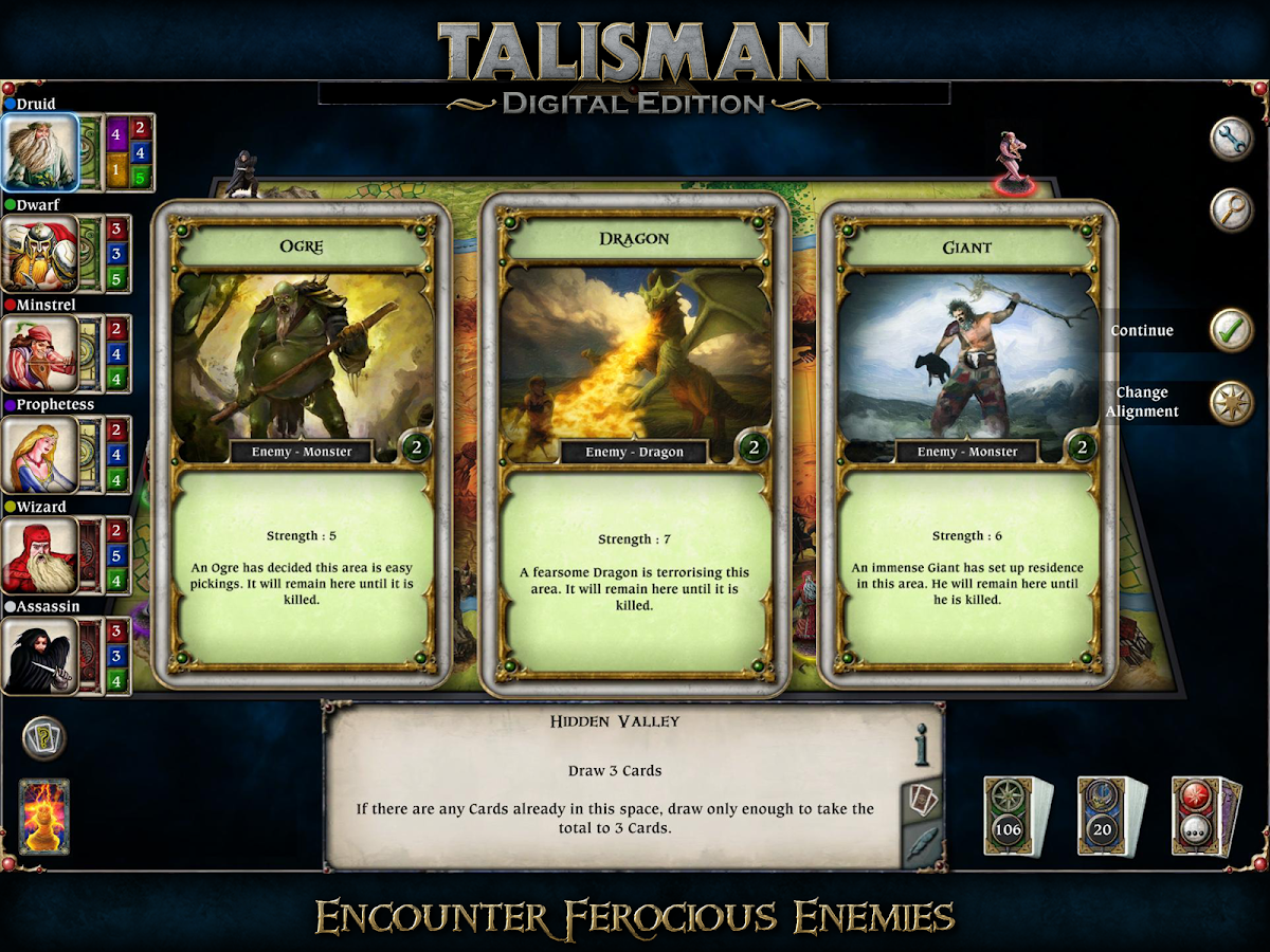    Talisman- screenshot  