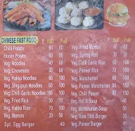 Kathi Roll & Chinese Fast Food menu 2