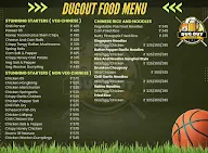 Dugout menu 2