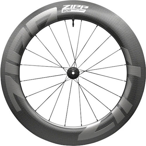 Zipp 808 Firecrest Tubeless Front Wheel - 700, 12 X 100mm, Center-Lock, Tubeless, B1