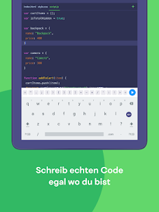 Mimo: JavaScript/Python/HTML programmieren lernen Screenshot