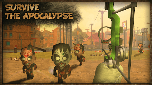 Android application Zombie Apocalypse:Brain&amp; Arrow screenshort