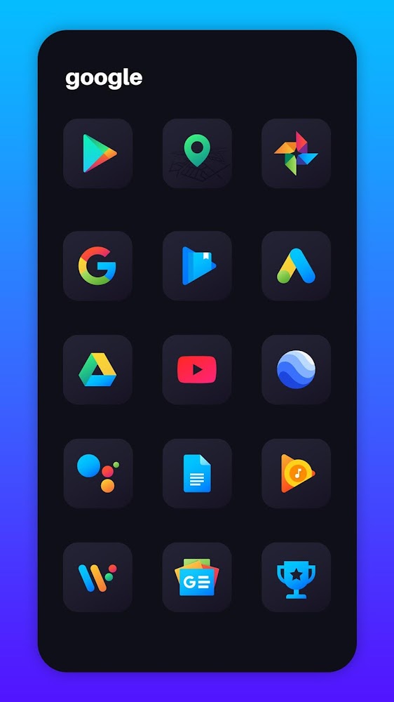 Nova Dark Icon Pack - Rounded Square Shaped Icons