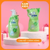 Nước Rửa Bình Sữa Dnee 600Ml, 620Ml - Hàng Thái Lan Organic An Toàn Cho Bé