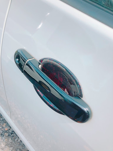 ウイングロード のドアハンドルカバー ドアハンドルプロテクター 塗装 ラップ塗装に関するカスタム メンテナンスの投稿画像 車 のカスタム情報はcartune