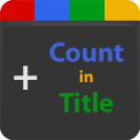 G+ Count in Title Chrome extension download