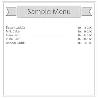 Gurjar Sweets menu 2