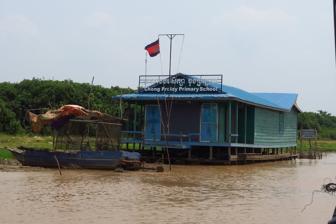 floating village on Tonle Sap lake