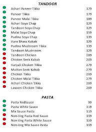 3P Star Food menu 8