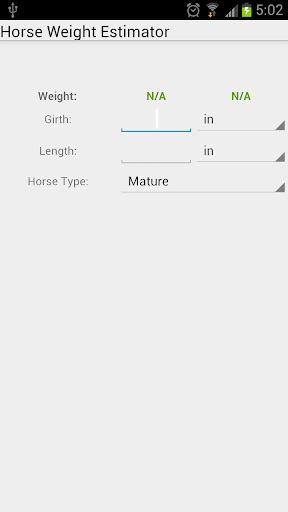 Horse Weight Estimator