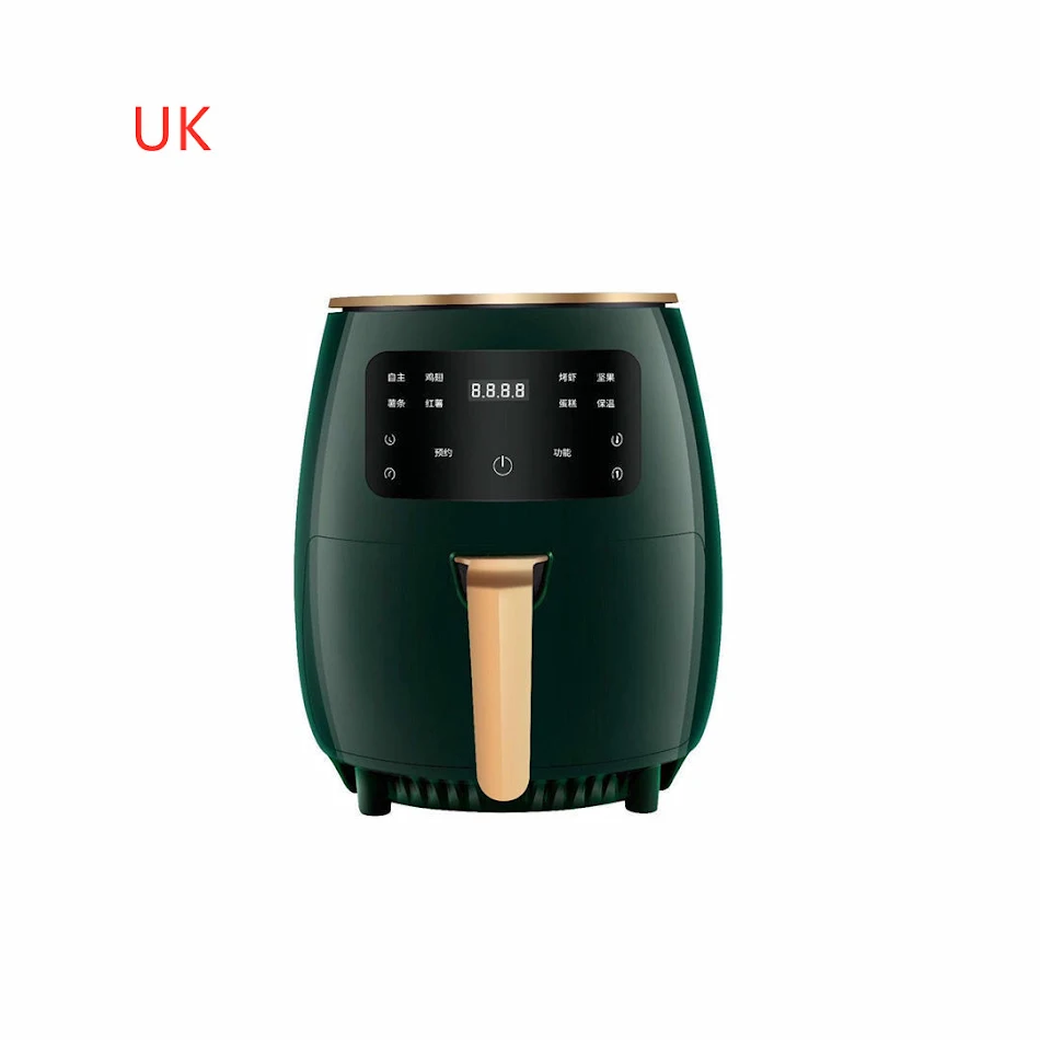 220V Smart Air Fryer Oil-Free Home Cooking 4.5L Large Capacity Multifunction Electric Professional Design for Healthy Me