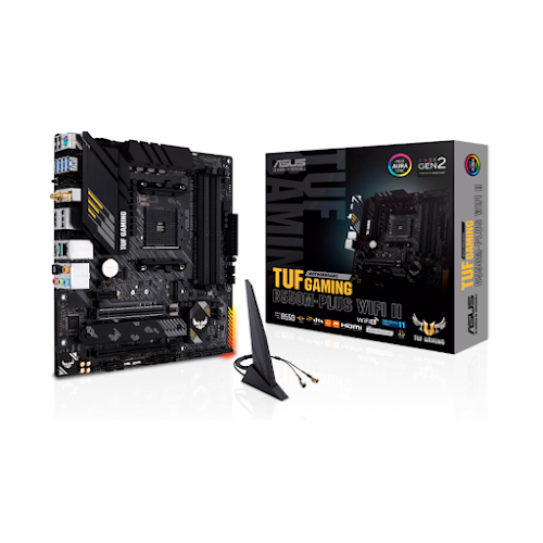 Bo mạch chính/ Mainboard ASUS TUF GAMING B550M-PLUS WIFI II (90MB19Y0-M0UAY0)