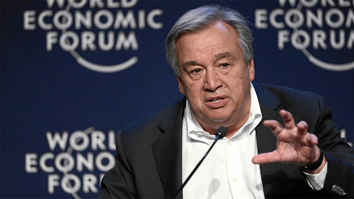 United Nations secretary-general, António Guterres.