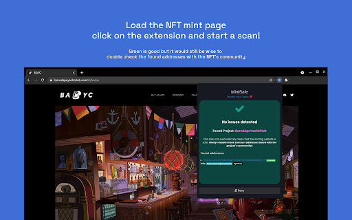 MintSafe - NFT Mint Scam Detection